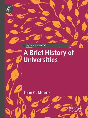 cover image of A Brief History of Universities